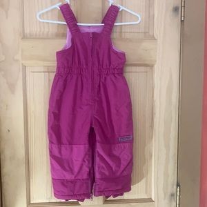 Toddler size 24 months bib overalls snow pants